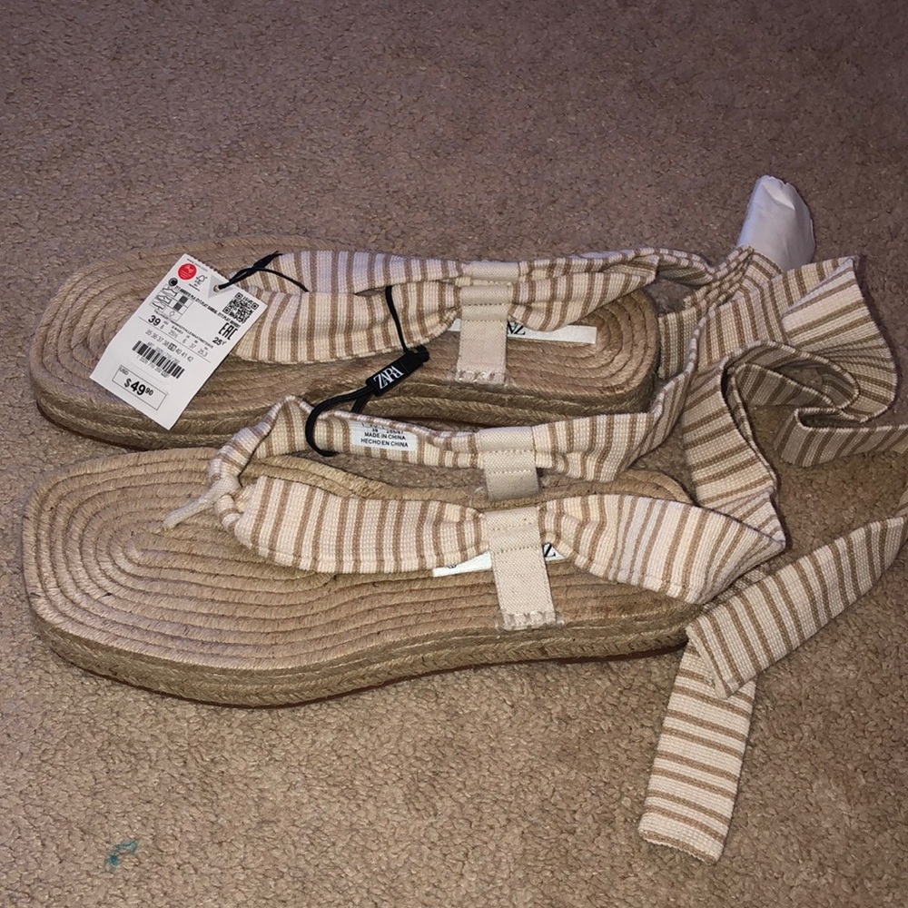 Brand new Zara sandals